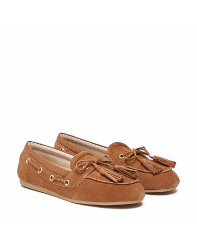 LIU-JO CALZATURE SCARPA DONNA MOCASSINO SKIPPER 03 COW SUEDE CON NAPPINE SADDLE SA6049PX 126