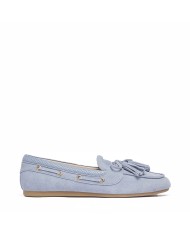 LIU-JO CALZATURE SCARPA DONNA MOCASSINO SKIPPER 03 COW SUEDE CON NAPPINE AIR SA6049PX 126