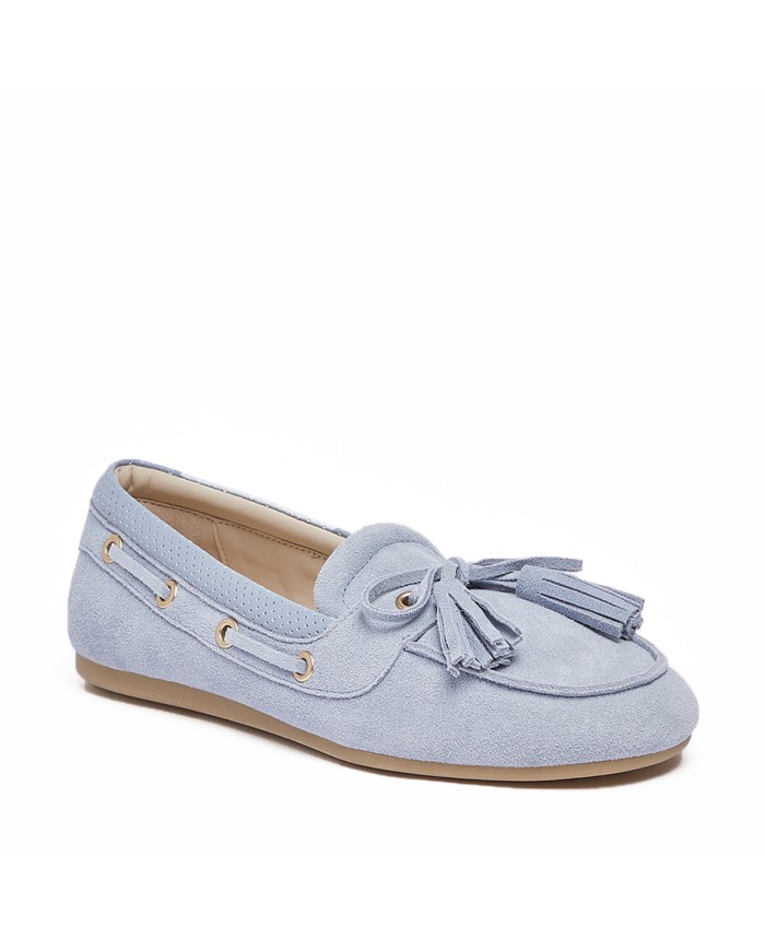 LIU-JO CALZATURE SCARPA DONNA MOCASSINO SKIPPER 03 COW SUEDE CON NAPPINE AIR SA6049PX 126