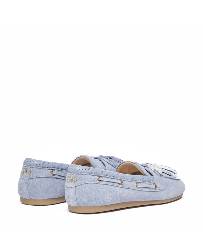 LIU-JO CALZATURE SCARPA DONNA MOCASSINO SKIPPER 03 COW SUEDE CON NAPPINE AIR SA6049PX 126