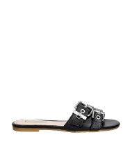 LIU-JO CALZATURE SCARPA DONNA SLIPPER SANDY 12 CALF BLACK SA6157P0 126