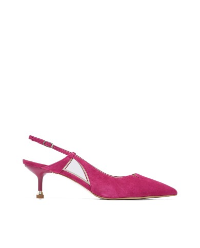 LIU-JO CALZATURE SCARPA DONNA SLING BACK MY DEMI 14 SUEDE BOUGANVILLE SXX015EX 126