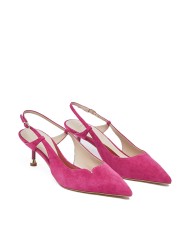 LIU-JO CALZATURE SCARPA DONNA SLING BACK MY DEMI 14 SUEDE BOUGANVILLE SXX015EX 126