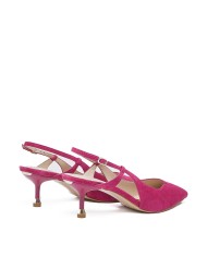 LIU-JO CALZATURE SCARPA DONNA SLING BACK MY DEMI 14 SUEDE BOUGANVILLE SXX015EX 126