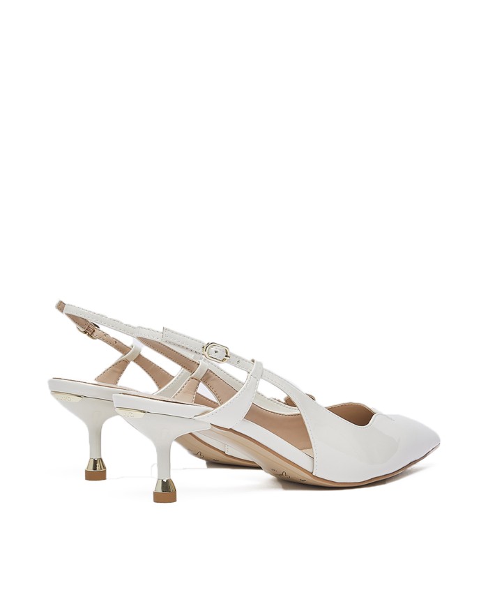 LIU-JO CALZATURE SCARPA DONNA SLING BACK MY DEMI 14 NAPPA MILK SXX015EX  126