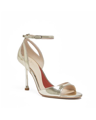 LIU-JO CALZATURE SCARPA DONNA SANDALI ALTI MY TRACY 02 METALLIC GOLD SXX017EX 126