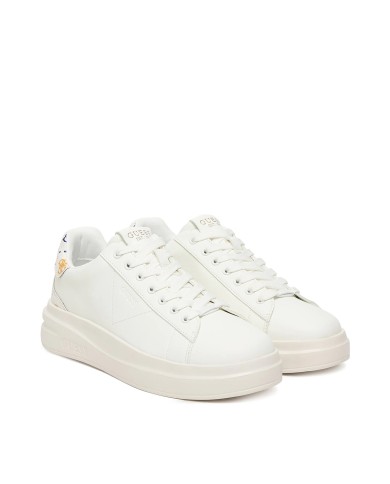 GUESS SCARPA DONNA SNEAKERS ELBINA 11 WHITE FLPE11 126