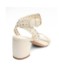 GUESS SCARPA DONNA SANDALO ALTO GASTINE CREAM FLJGST 126