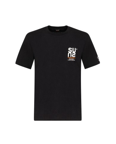 SUNS T-SHIRT UOMO BOARDS PAOLO TOKIO BLACK TSS61032U 126
