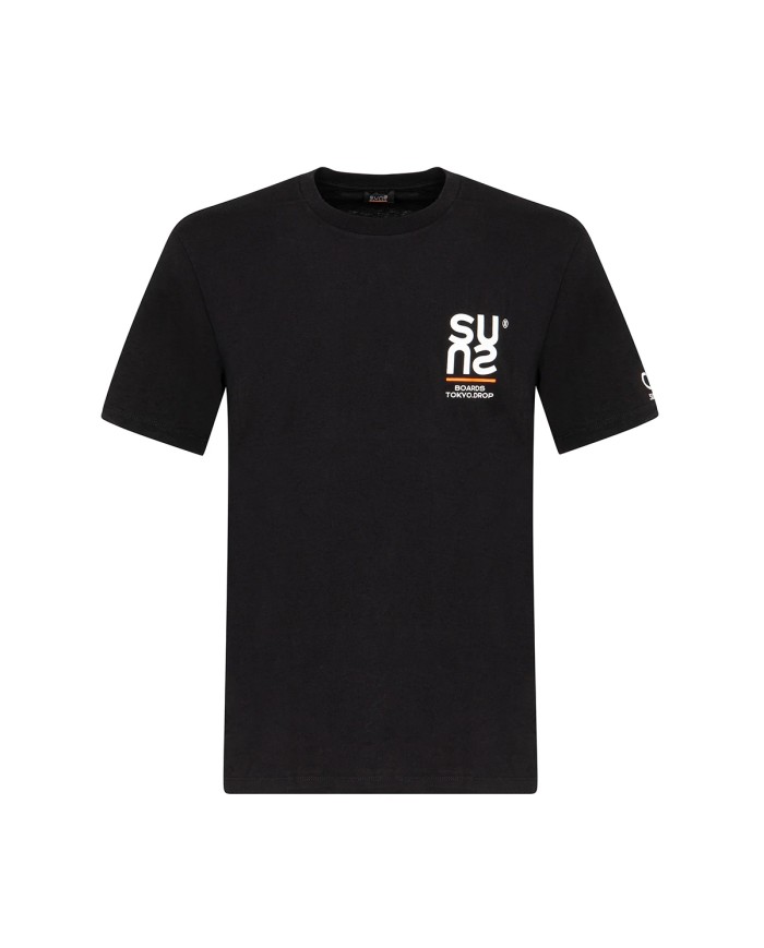 SUNS T-SHIRT UOMO BOARDS PAOLO TOKIO BLACK TSS61032U 126
