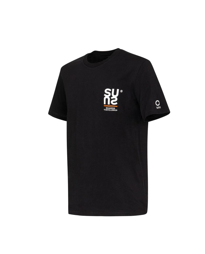 SUNS T-SHIRT UOMO BOARDS PAOLO TOKIO BLACK TSS61032U 126