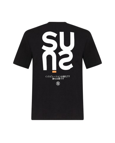 SUNS T-SHIRT UOMO BOARDS PAOLO TOKIO BLACK TSS61032U 126