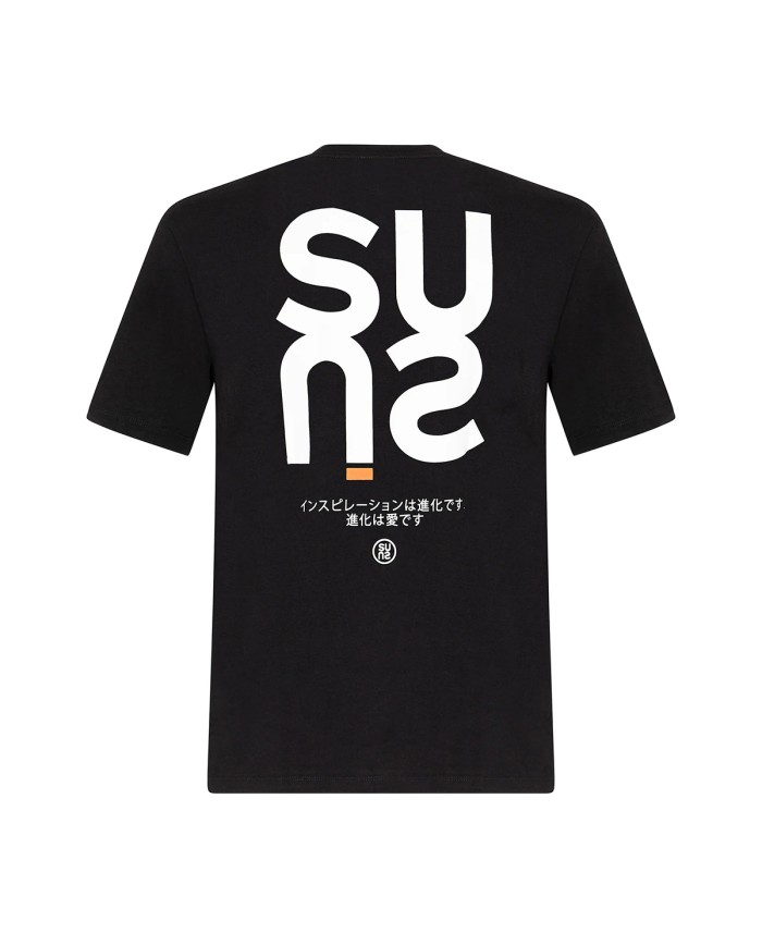 SUNS T-SHIRT UOMO BOARDS PAOLO TOKIO BLACK TSS61032U 126