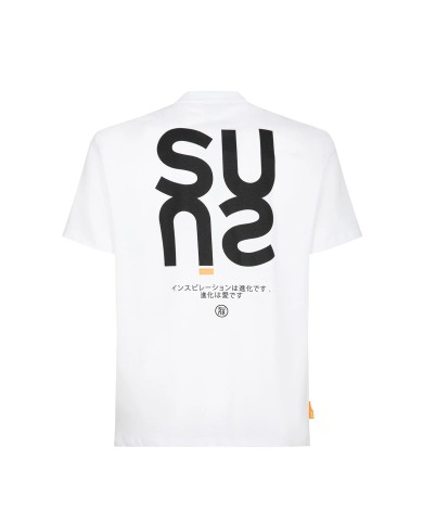 SUNS T-SHIRT UOMO BOARDS PAOLO TOKIO WHITE TSS61032U 126