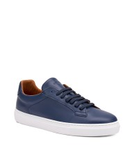 FRAU SCARPA UOMO SNEAKERS BASIC IN PELLE BLUE 29M1 126