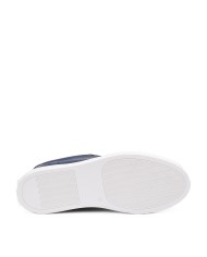 FRAU SCARPA UOMO SNEAKERS BASIC IN PELLE BLUE 29M1 126