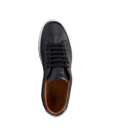 FRAU SCARPA UOMO SNEAKERS BASIC IN PELLE NERO 29M1 126