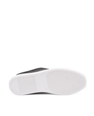 FRAU SCARPA UOMO SNEAKERS BASIC IN PELLE NERO 29M1 126