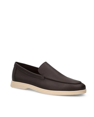 FRAU SCARPA UOMO SLIP-ON  IN PELLE EBONY 32M1 126