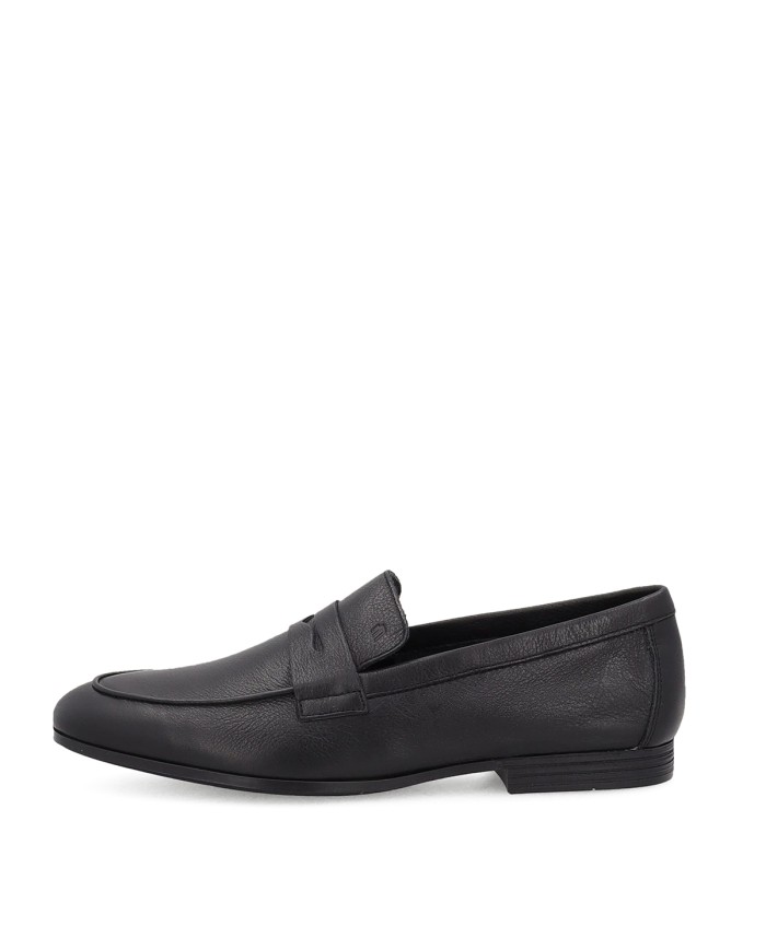 FRAU SCARPA UOMO MOCASSINO DESTRUTTURATO IN PELLE BLUE 34M1 126