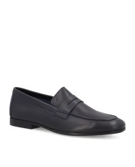 FRAU SCARPA UOMO MOCASSINO DESTRUTTURATO IN PELLE BLUE 34M1 126