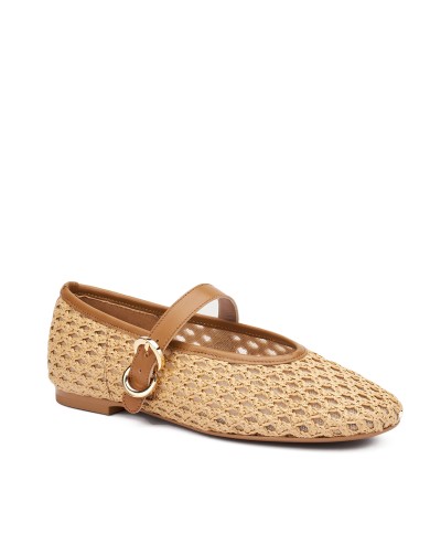 FRAU SCARPA DONNA BALLERINA IN RAFIA PAGLIA 69V3 126