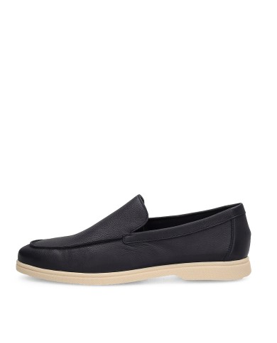 FRAU SCARPA UOMO SLIP-ON  IN PELLE BLUE 32M1 126