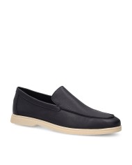 FRAU SCARPA UOMO SLIP-ON  IN PELLE BLUE 32M1 126