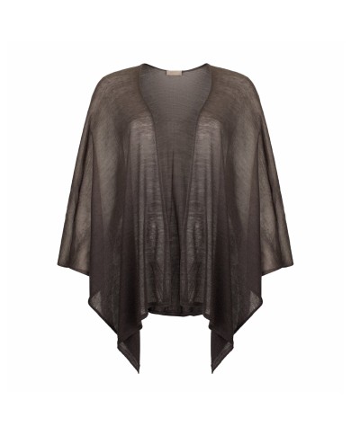 LIU-JO PONCHO DONNA CLOACK IRIDESCENTE NERO 2A6004 126