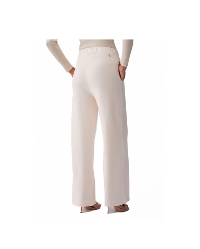 LIU-JO PANTALONI DONNA IN JERSEY PUNTO MILANO CHAMPAGNE TA6026 126