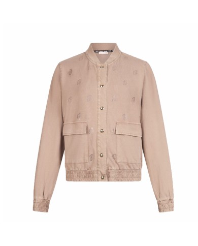 LIU-JO GIACCA DONNA IN JERSEY DELAVE'ALMOND TA6028 126