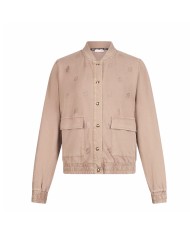 LIU-JO GIACCA DONNA IN JERSEY DELAVE'ALMOND TA6028 126