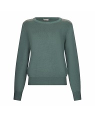 LIU-JO MAGLIA DONNA SWEATER CON PERLINE MILITARY TA6043 126