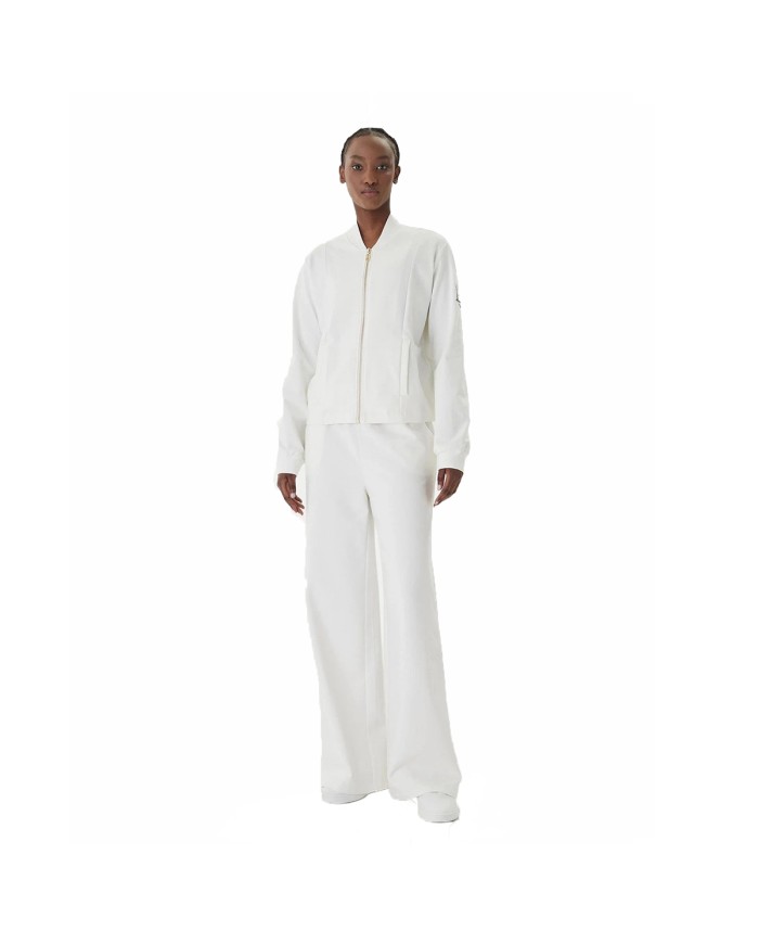 LIU-JO TUTA  DONNA TRACKSUIT COMPLETO FELPA E PANTALONE WHITE MILK TA6222 126