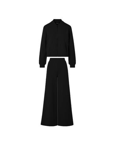 LIU-JO TUTA  DONNA TRACKSUIT COMPLETO FELPA E PANTALONE BLACK TA6222 126