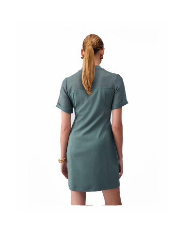 LIU-JO ABITO DONNA DRESS CORTO CON ZIP MILITARY TA6235 126