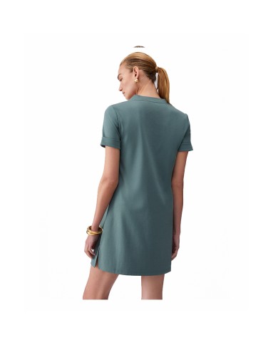 LIU-JO ABITO DONNA DRESS CORTO CON OCCHIELLI DECORATIVI MILITARY TA6296 126