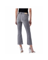 LIU-JO JEANS DONNA BOOTCUT A VITA ALTA GREY ROCKET WASH UA6040 126