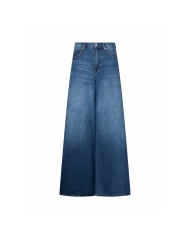LIU-JO JEANS DONNA SUPER FLARE A VITA ALTA DENIM BLUE SCURO UA6217 126