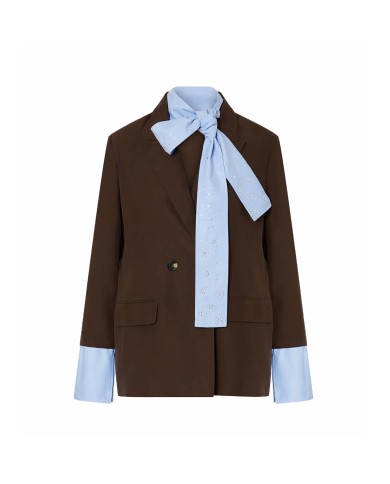 LIU-JO BLAZER DONNA CON SCIARPA GIOIELLOSACHER WA6436 126