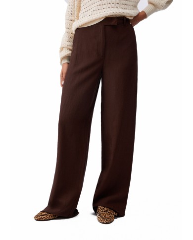 LIU-JO PANTALONI DONNA PANTS CON MISTO LINO SACHER WA6480 126