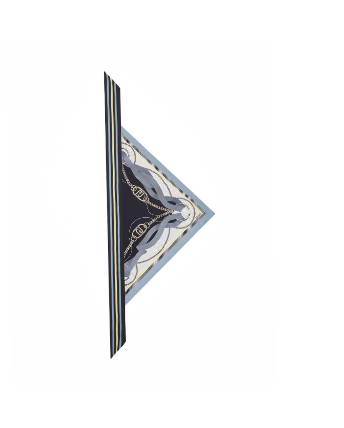 LIU-JO BANDANA DONNA TRIANGOLARE GRIGIO 2A6046 126