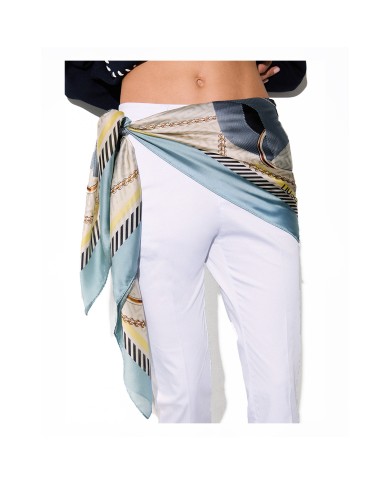 LIU-JO BANDANA DONNA TRIANGOLARE GRIGIO 2A6046 126