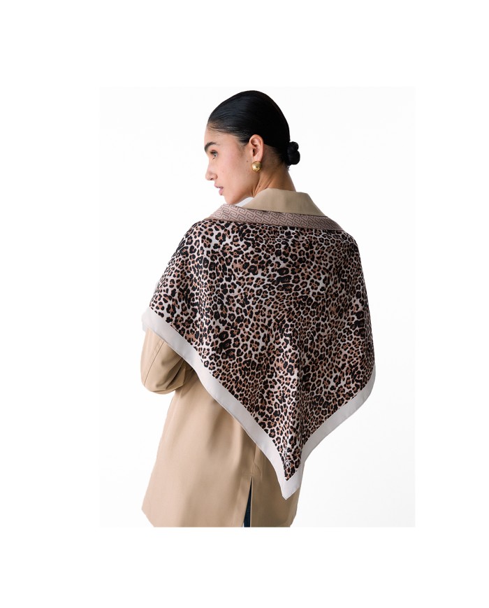 LIU-JO BANDANA DONNA TRIANGOLARE ANIMALIER  2A6046 126