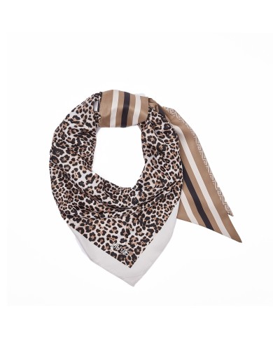 LIU-JO BANDANA DONNA TRIANGOLARE ANIMALIER  2A6046 126