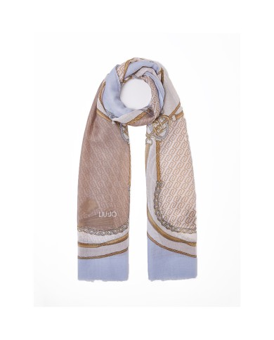 LIU-JO STOLA DONNA SCARF LIGHT DENIM 2A6052 126