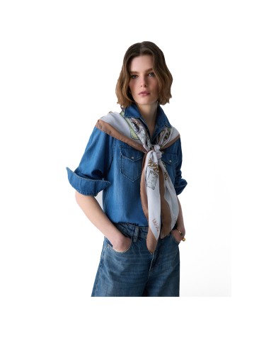LIU-JO FOULARD DONNA GRANDE NATURALE 2A6054 126