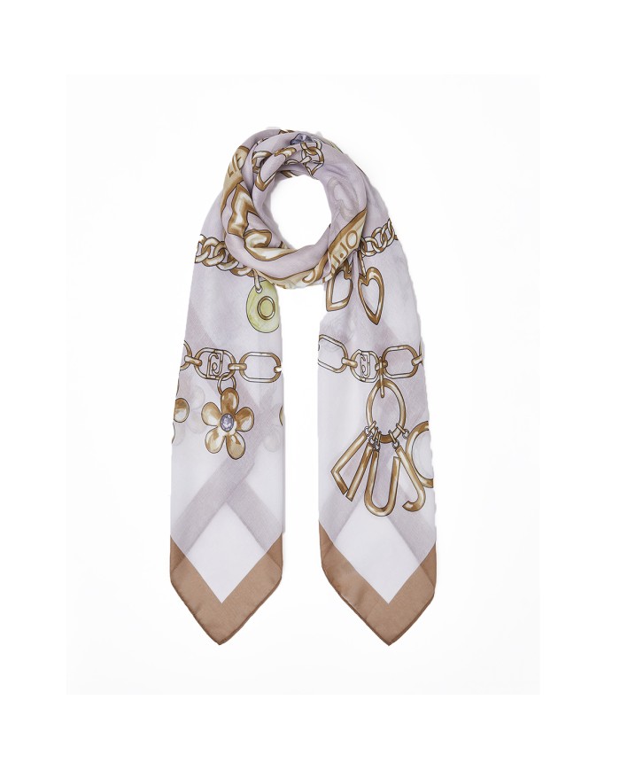 LIU-JO FOULARD DONNA GRANDE NATURALE 2A6054 126