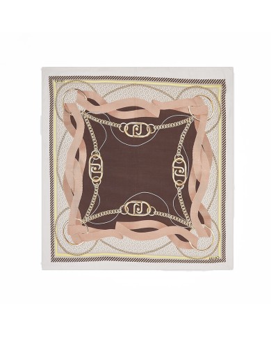 LIU-JO FOULARD DONNA A NASTRI NATURALE 2A6055 126