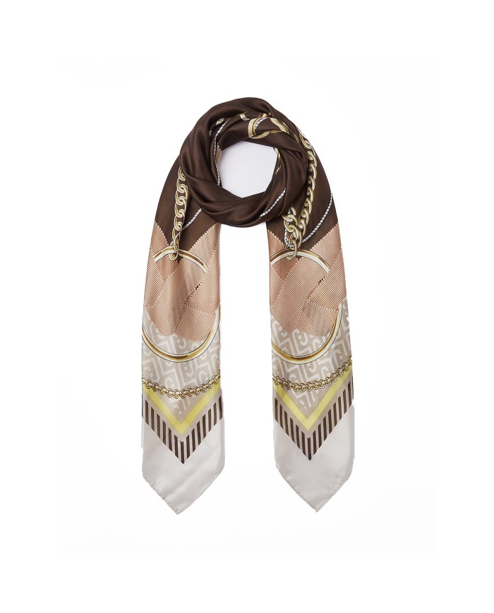 LIU-JO FOULARD DONNA A NASTRI NATURALE 2A6055 126